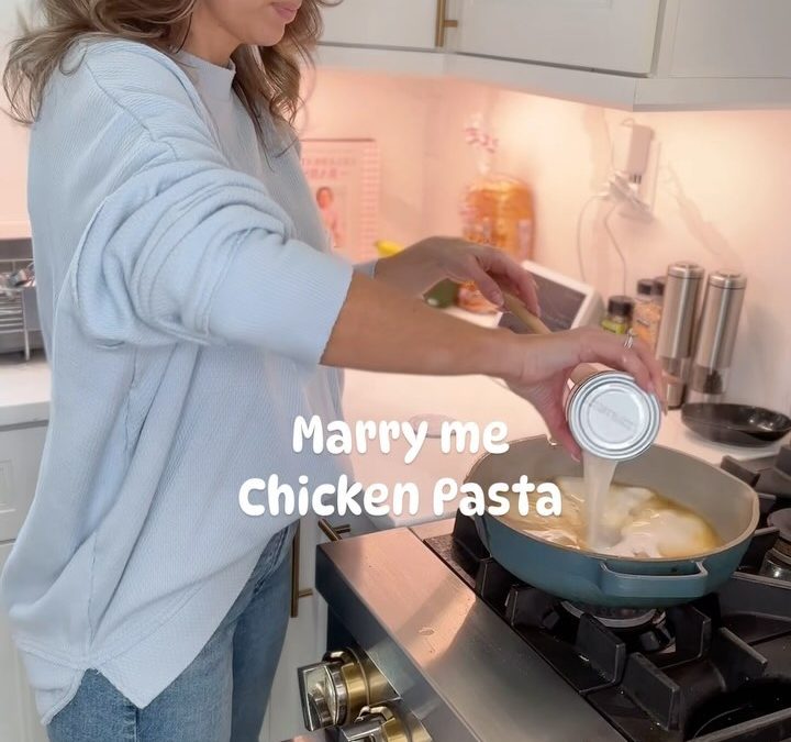 Marry Me Chicken Pasta