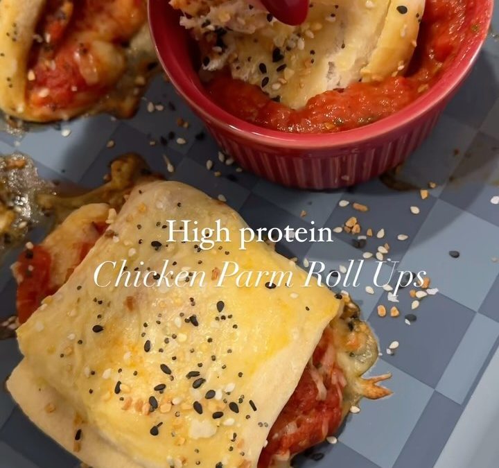 Easy Chicken Parm Rolls