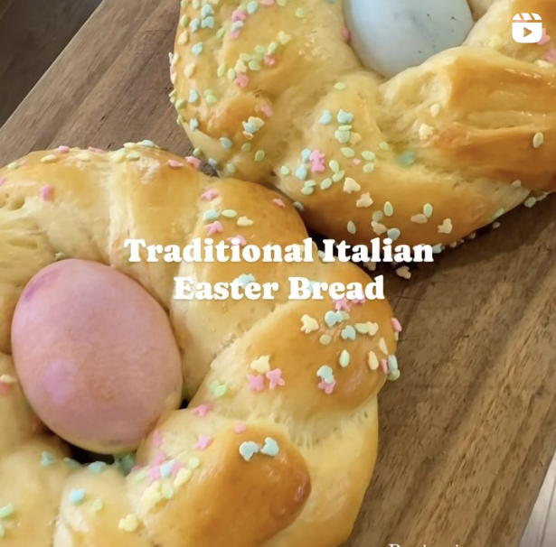 Traditional Italian Easter Bread