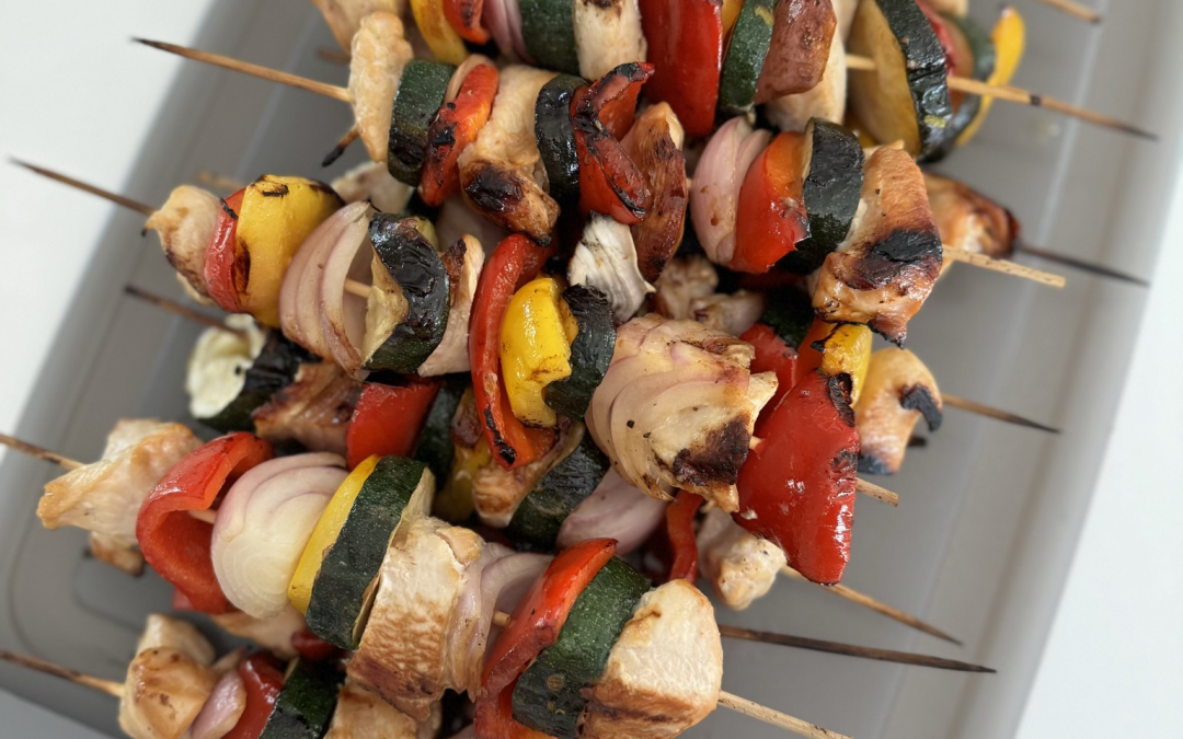 Grilled Chicken Kabobs