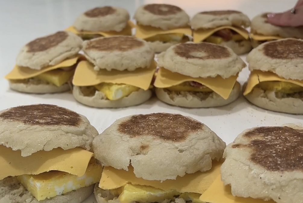 Freezer Breakfast Sandwiches