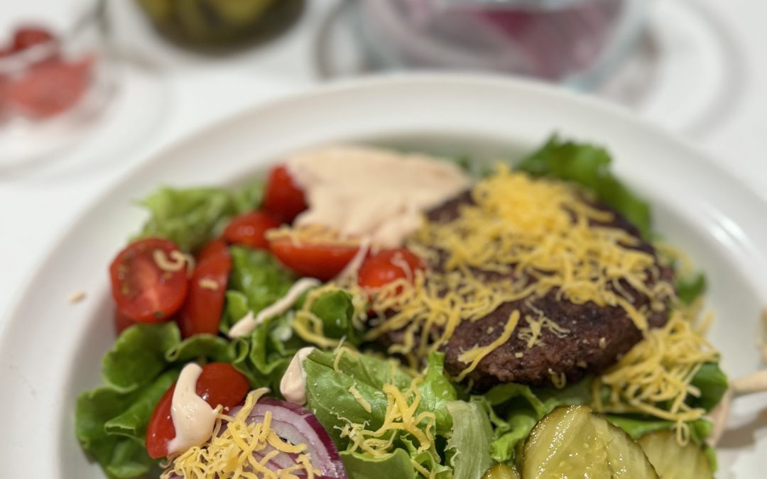 Healthy Burger Bowls