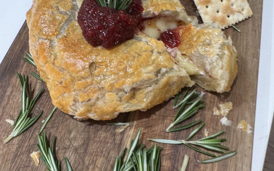 Baked Brie in Puff Pastry