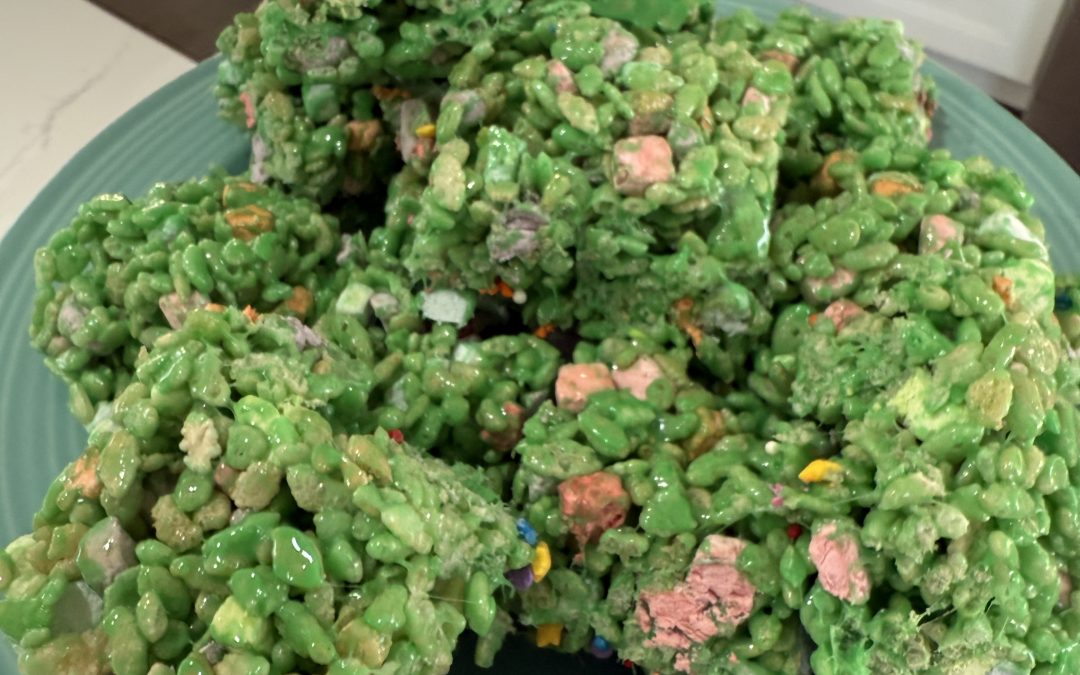 St. Patrick’s Day Rice Krispie Treats