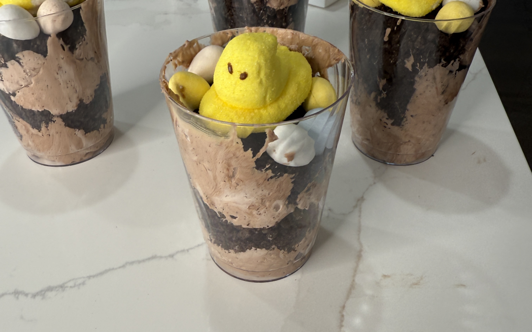 Easter Dirt Cups