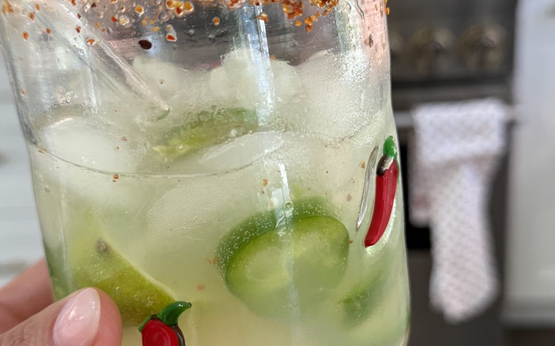 Skinny Spicy Margarita Mocktail Version